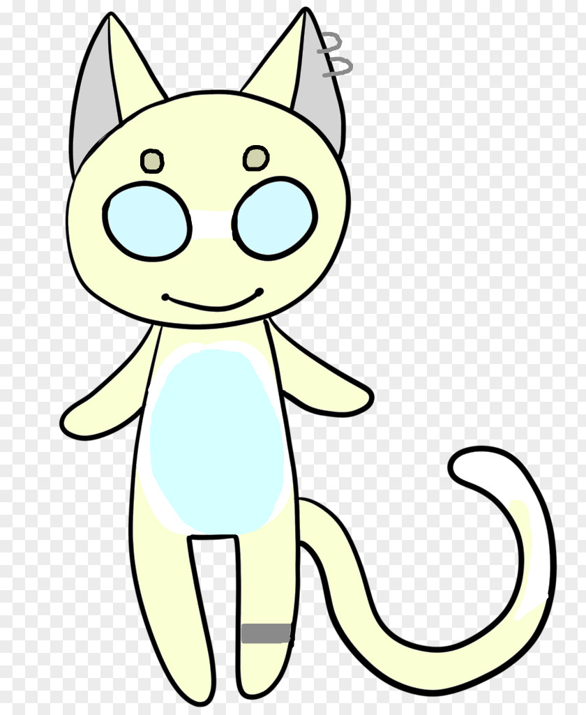 Kitten Whiskers Cat Line Art Clip PNG