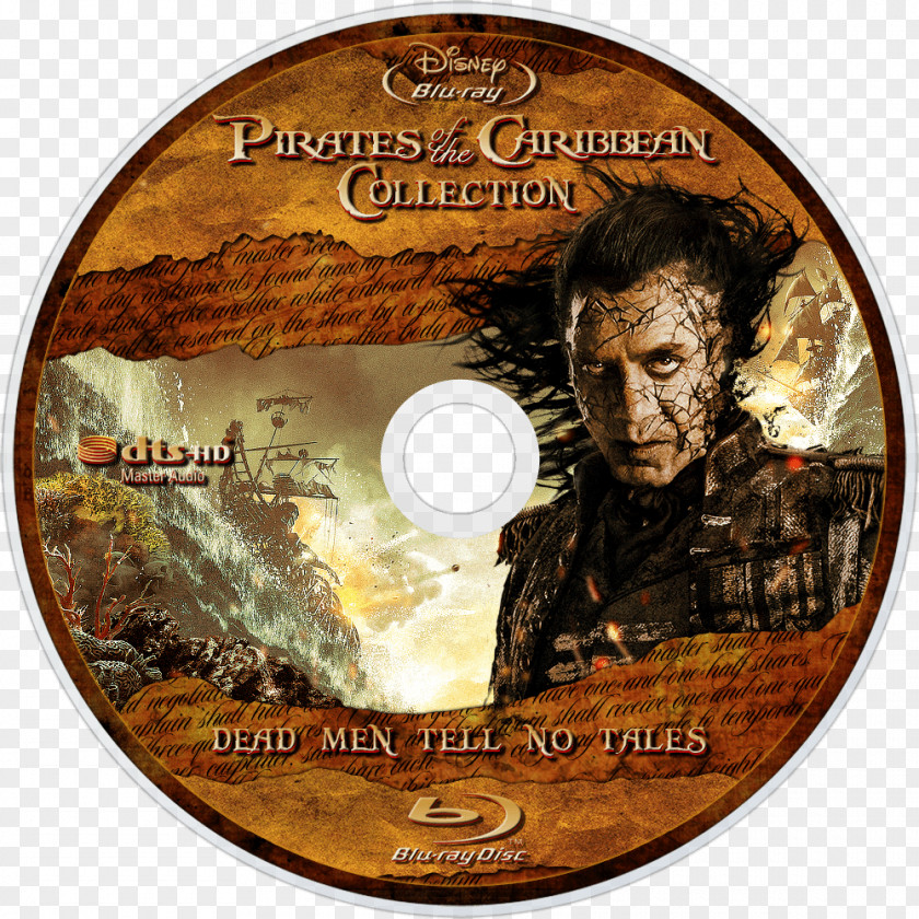 Pirates Of The Caribbean: Dead Men Tell No Tales Blu-ray Disc DVD Film PNG