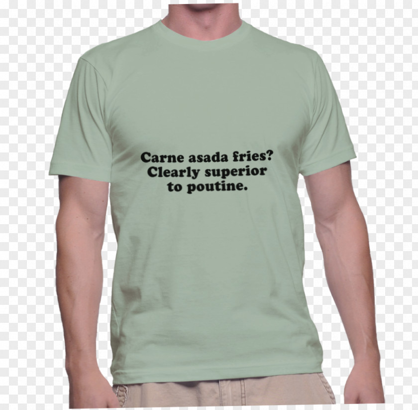 Asada Fries T-shirt Shoulder Sleeve Bluza PNG