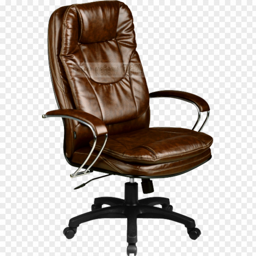 Chair Office & Desk Chairs Swivel Bonded Leather Artificial PNG