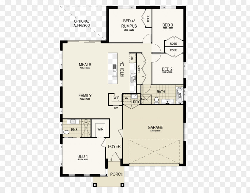 Design Floor Plan House PNG