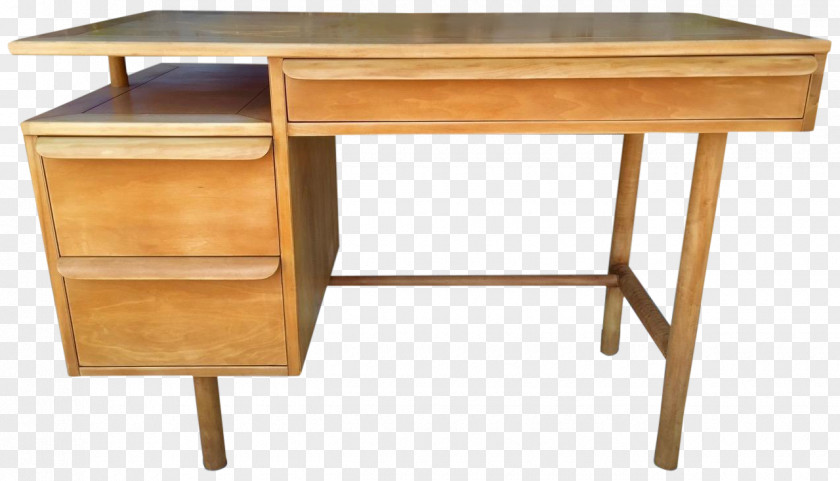 Desk Mockup Product Design Wood Stain Drawer PNG
