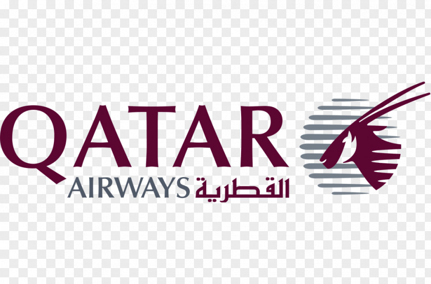 Qatar Airways Logo Doha International Airport Hamad Dubai Airshow PNG