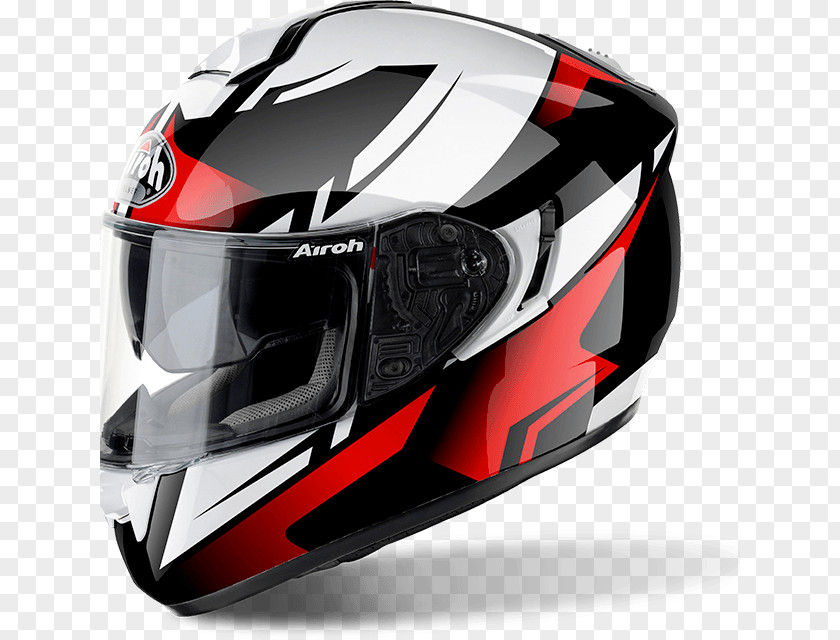 Red Spark Motorcycle Helmets Locatelli SpA Motocross PNG