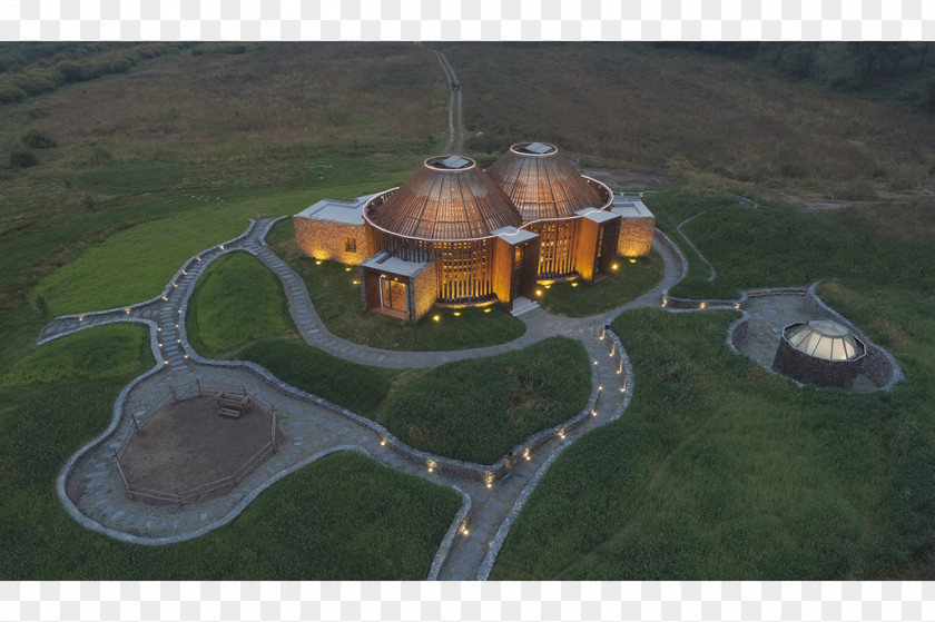 Yurt Weichang Manchu And Mongol Autonomous County Architecture Visitor Center PNG