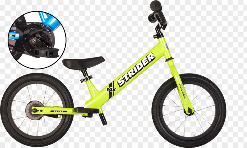 Balance Bicycle Wheels Frames Strider 12 Sport Bike PNG