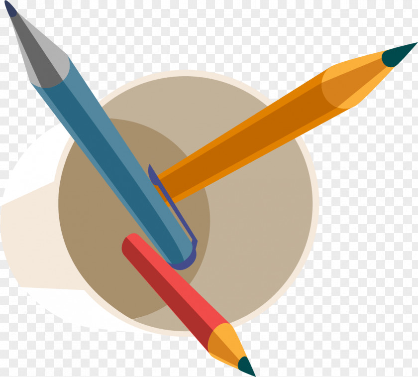 Cartoon White Pen Container Pencil Light PNG
