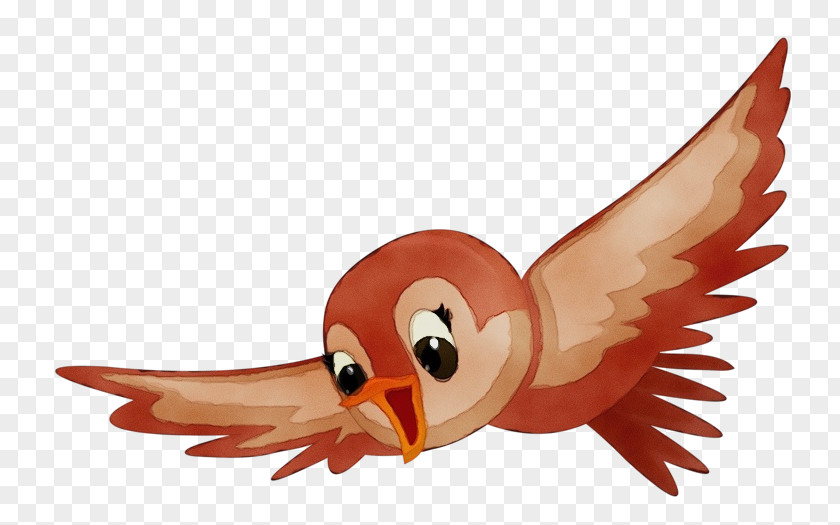 Cartoon Wing Bird Animal Figure Beak PNG