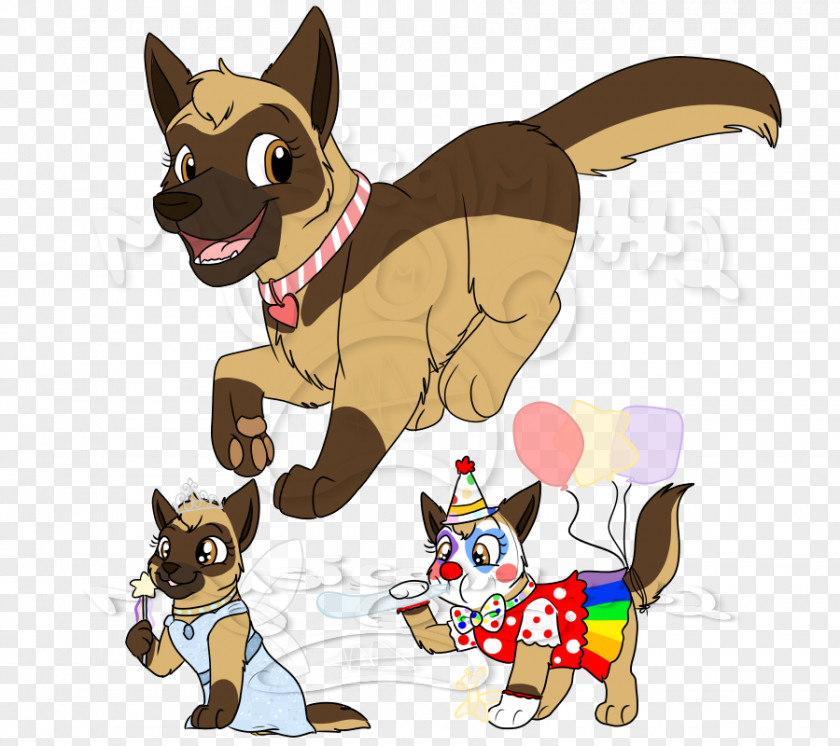 Chasing Love Puppy Cat Dog Breed German Shepherd Child PNG