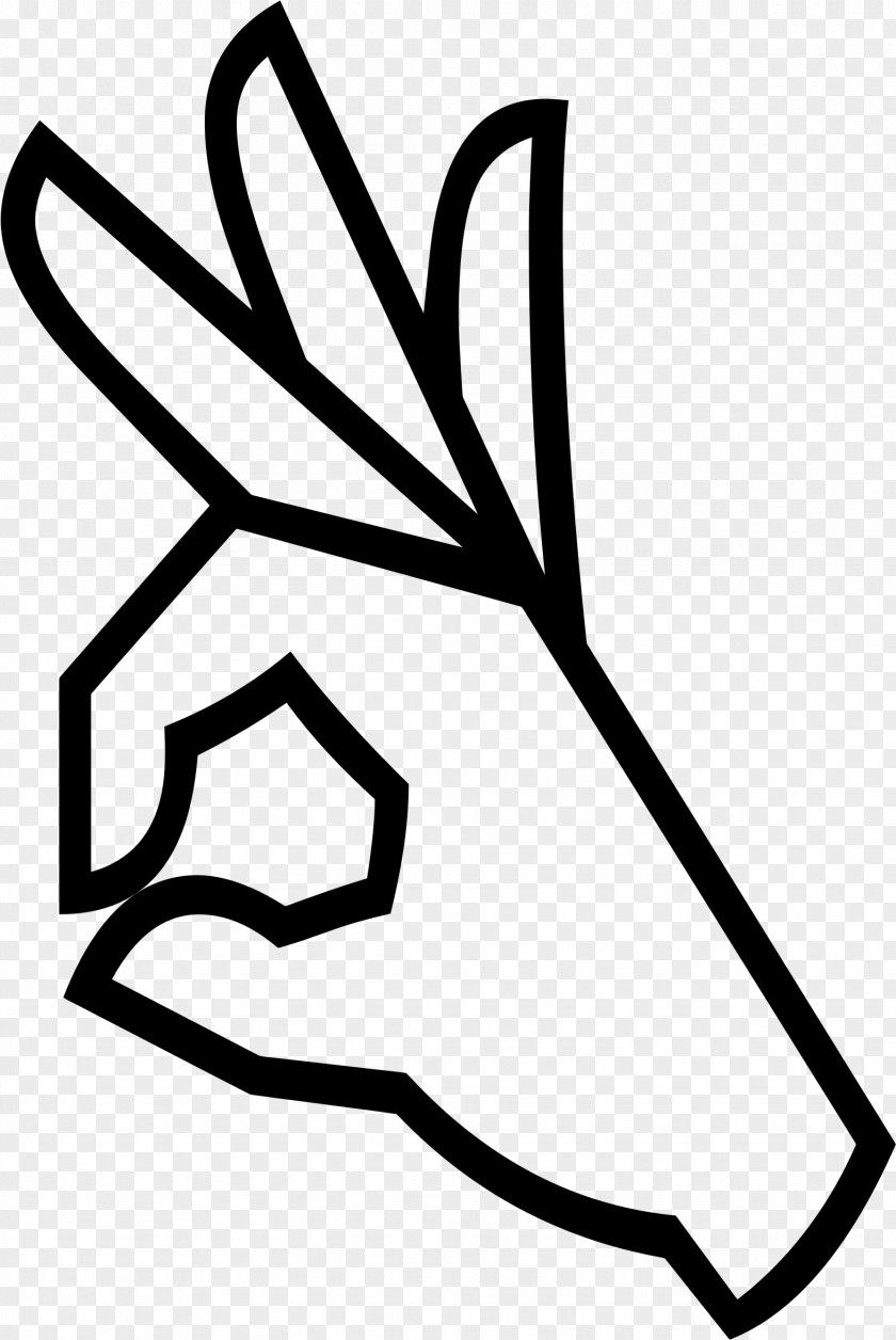 Ok OK Hand Symbol Sign Language PNG