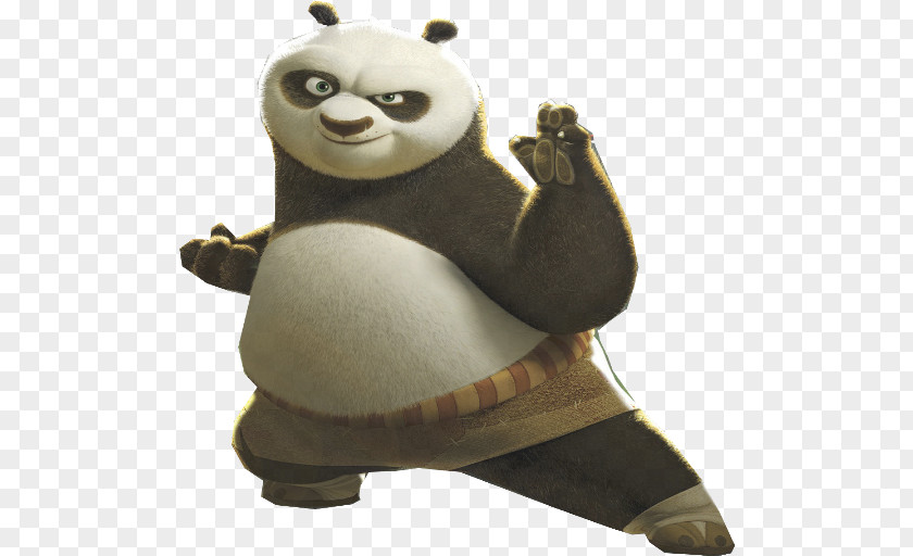Po Giant Panda Master Shifu Kung Fu PNG