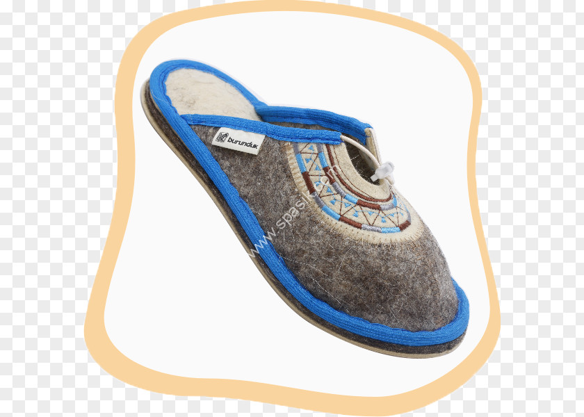 Sandal Slipper Banya Felt Footwear Shoe PNG