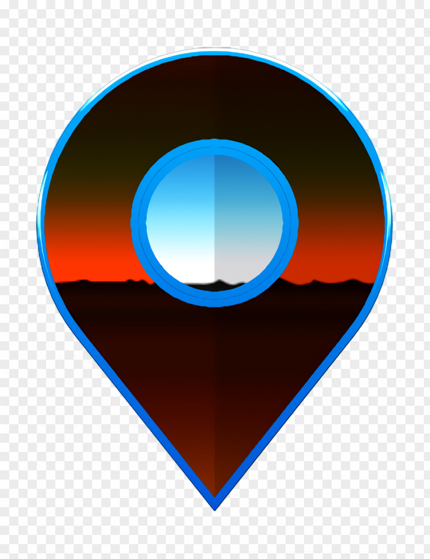 Symbol Logo Placeholder Icon Gps Location Set PNG