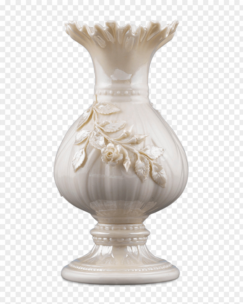 Vase Ceramic Belleek Pottery Porcelain Ribbon PNG