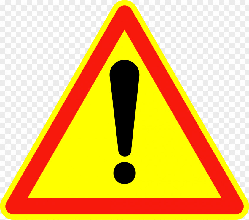 Warning Sign Traffic Hazard PNG