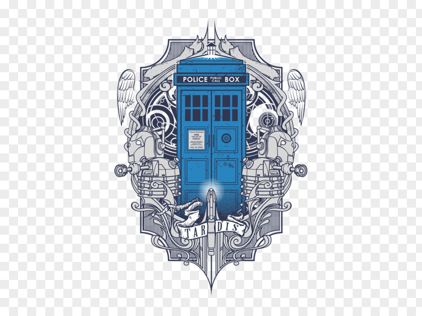 Doctor Who Police Box The T-shirt TARDIS Tenth Jelly Babies PNG