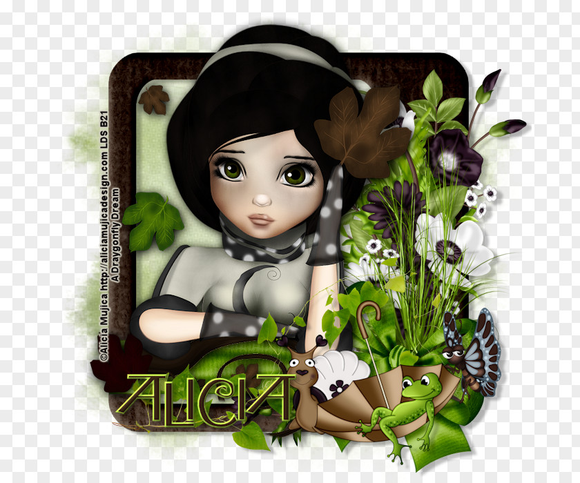 Flower Doll PNG
