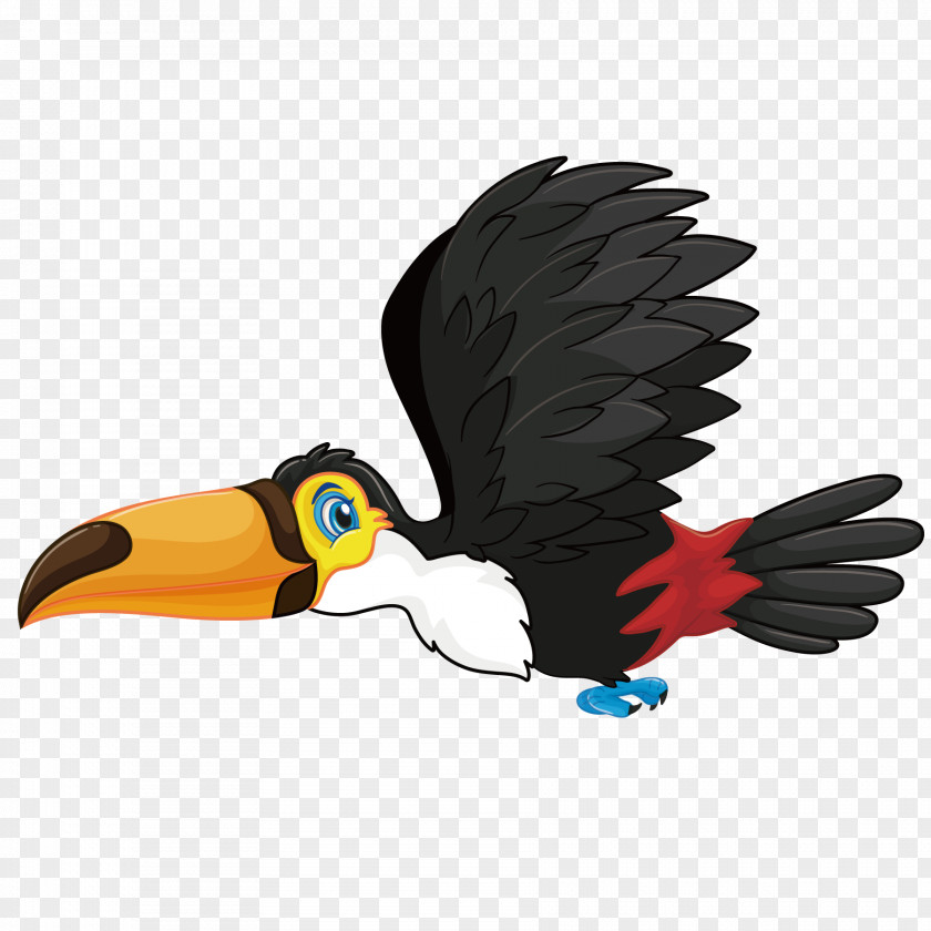 Flying The Bird Flight Illustration PNG