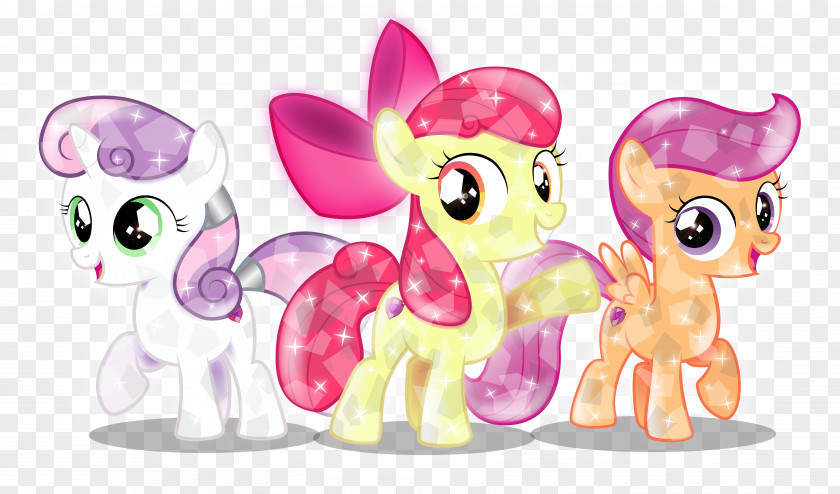 Pony Pinkie Pie Apple Bloom Applejack Cutie Mark Crusaders PNG