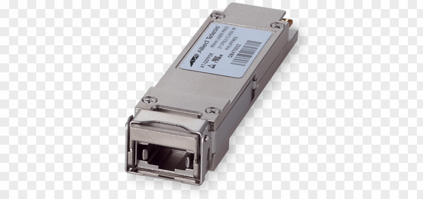 QSFP Allied Telesis Gigabit Ethernet Small Form-factor Pluggable Transceiver PNG