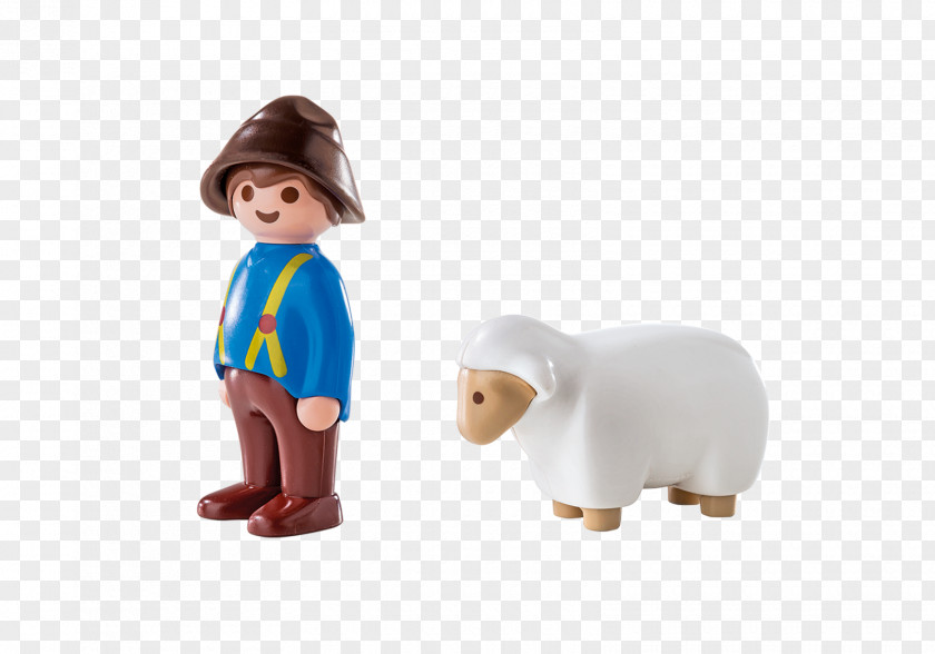 Sheep Playmobil Shepherd With (D) Toy Truck PNG