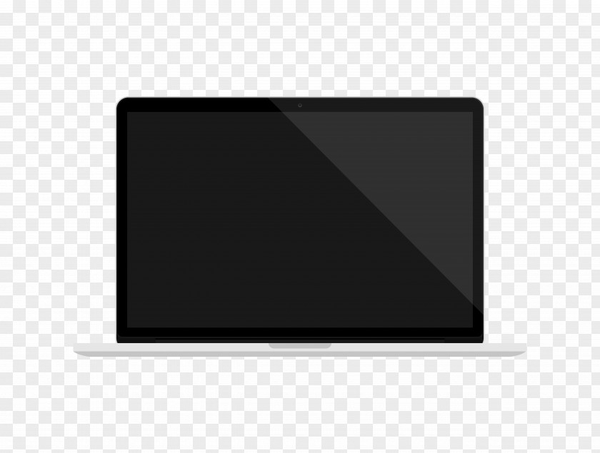 Laptop Black Brand White Pattern PNG