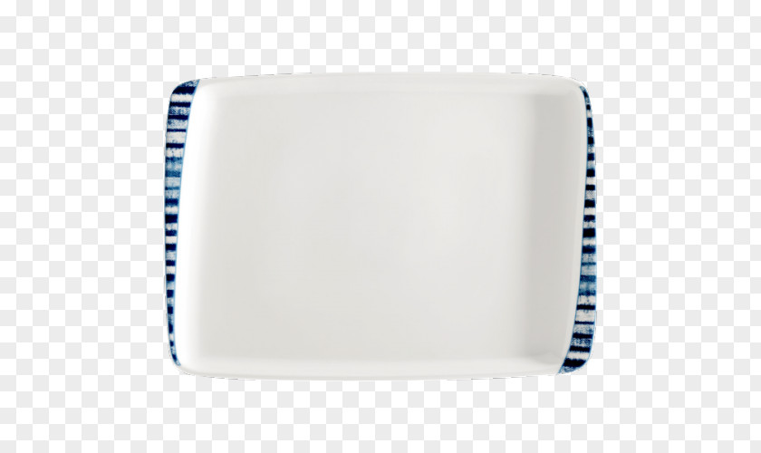 Rectangular Plate Product Design Cobalt Blue PNG