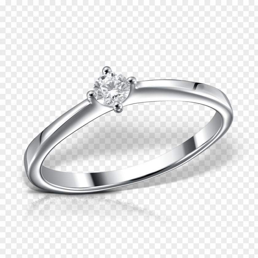 Ring Engagement Diamond Gold PNG