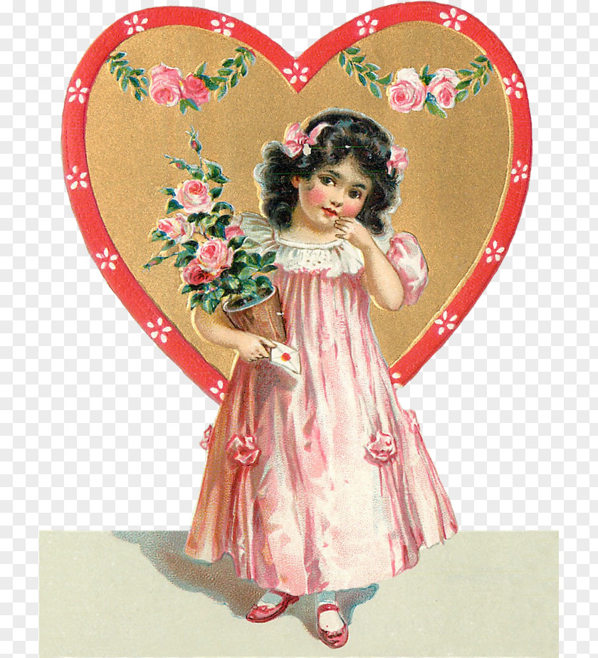 Rose Post Cards Raphael Tuck & Sons Valentine's Day French Postcard PNG