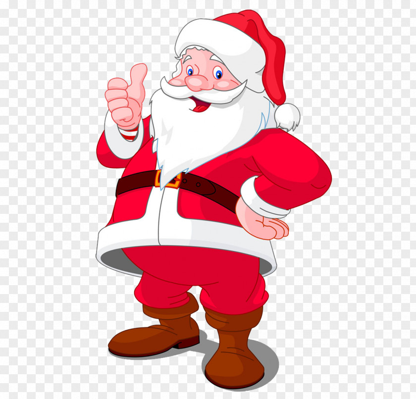 Santa Claus Christmas Cartoon Clip Art PNG