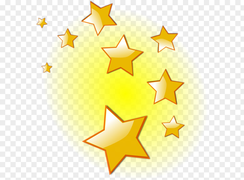 Star Twinkling Clip Art PNG