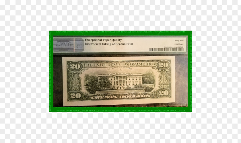 United States Twenty-dollar Bill Dollar Banknote One-dollar PNG