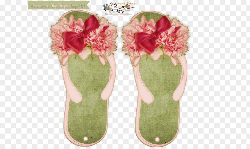 Flip Flops Watercolor Slipper Flip-flops Shoe Pink M PNG