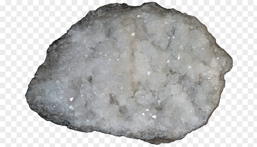Geode Rocks Crystal Keokuk Igneous Rock Quartz PNG