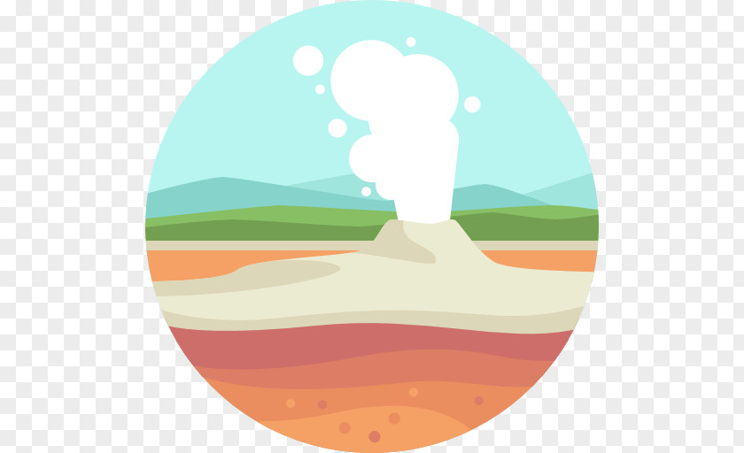 Geyser Icon Clip Art Image Illustration PNG