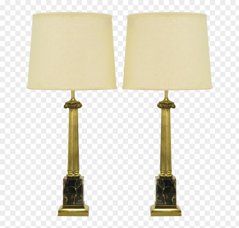 Table Lamp Light Portoro Buono Brass PNG