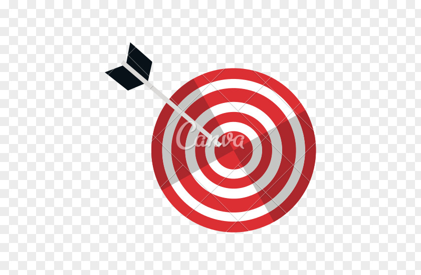 Vector Arrow Darts Bullseye Archery Shooting Target PNG