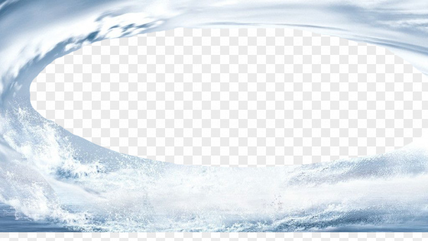 360 Degrees Surging Sea Water Wind Wave Seawater PNG