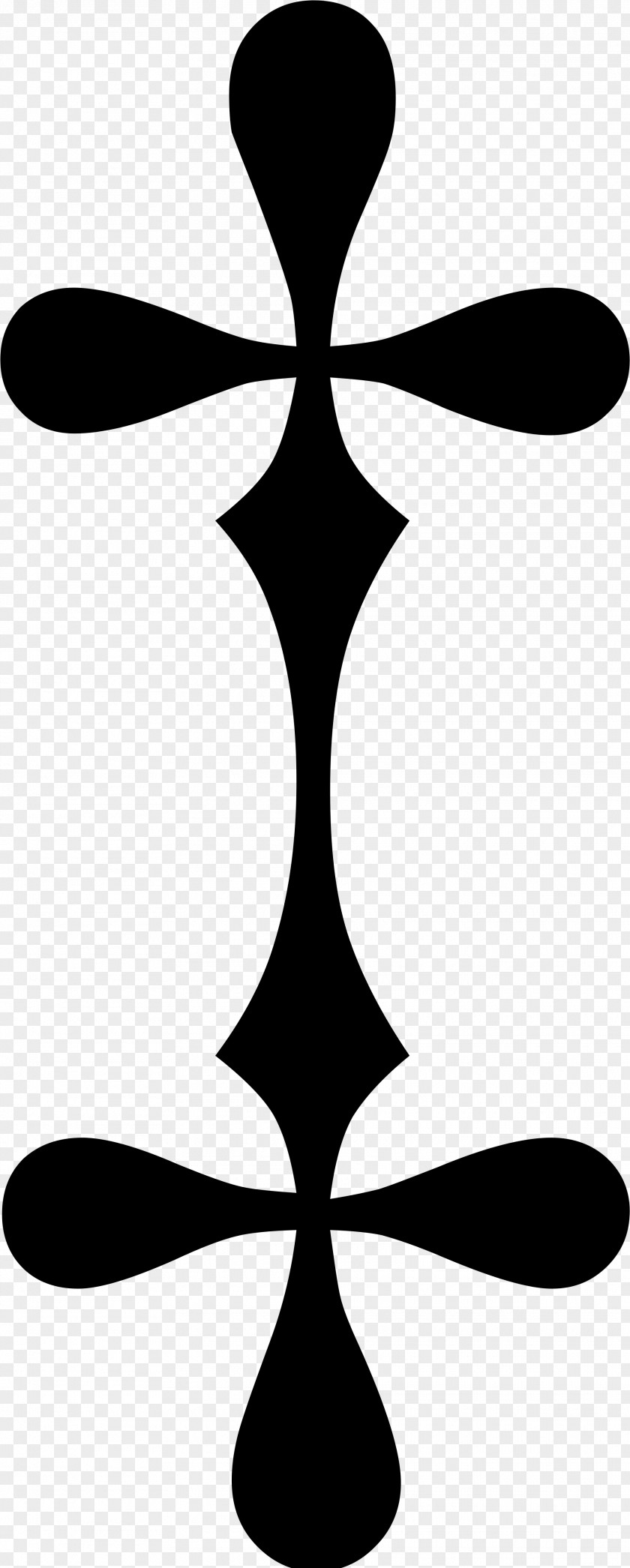 Blackandwhite Symmetry Dagger Symbol Unicode Pixel Cross PNG