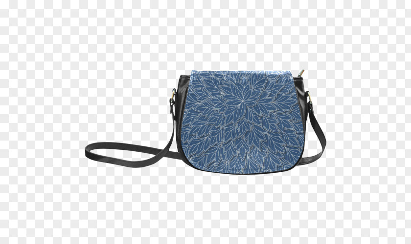 Floating Pattern Saddlebag Handbag Messenger Bags Fashion PNG
