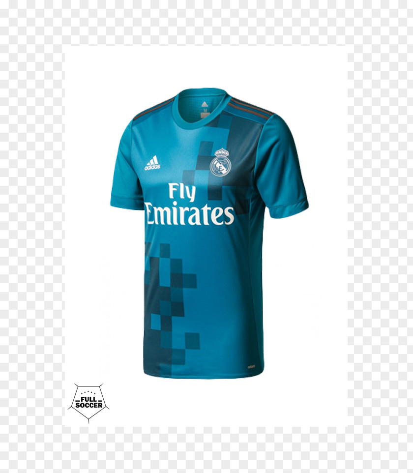 T-shirt Real Madrid C.F. UEFA Champions League La Liga Third Jersey PNG