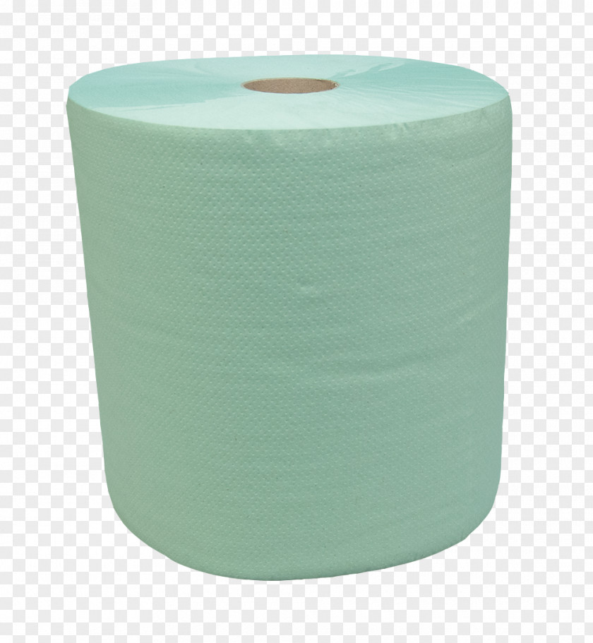 Towel Roll Cylinder Turquoise PNG
