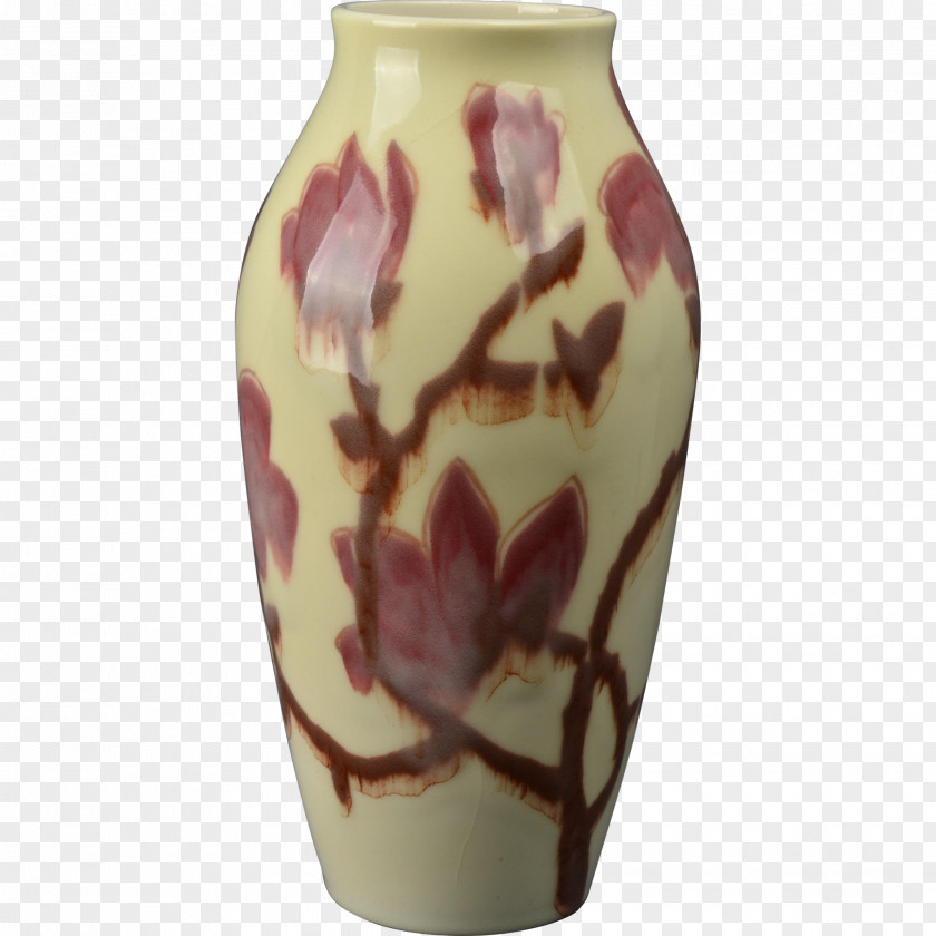Vase Ceramic Porcelain Rookwood Pottery Company PNG