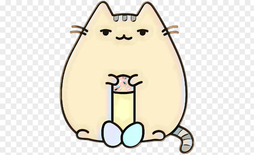 Grumpy Cat Pusheen Drawing Sticker PNG