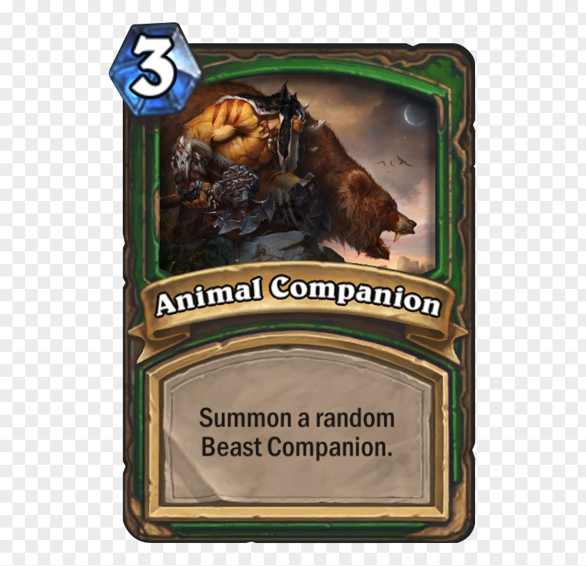 Hearthstone Animal Companion Leokk Call Of The Wild To My Side! PNG