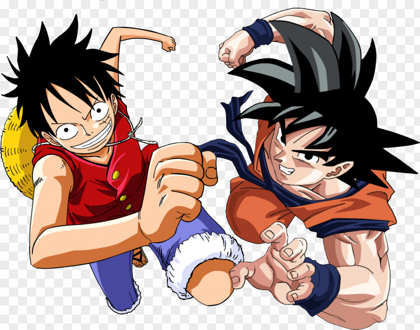 LUFFY Goku Monkey D. Luffy YouTube Gohan Drawing PNG