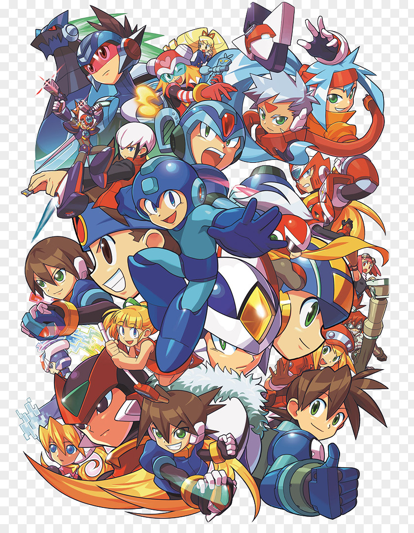 Megaman Mega Man X8 Zero Collection Legends PNG