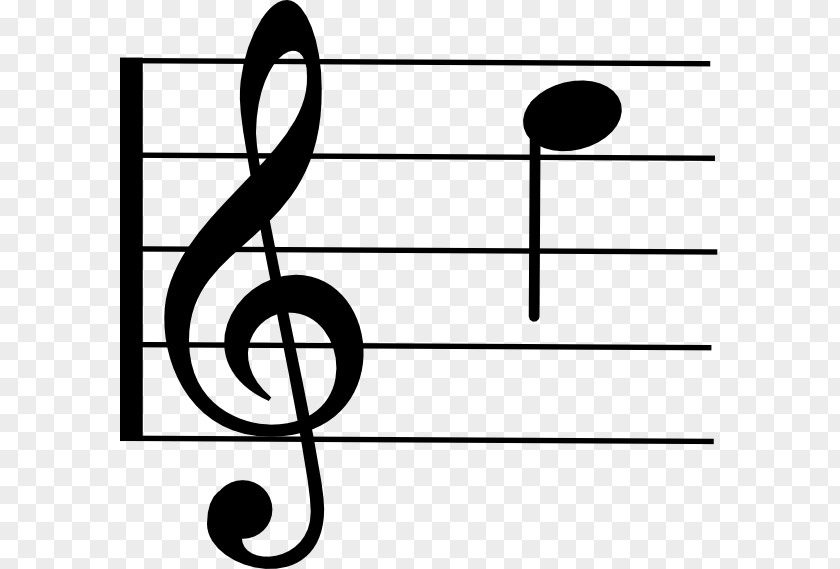 Musical Note Staff Clef PNG