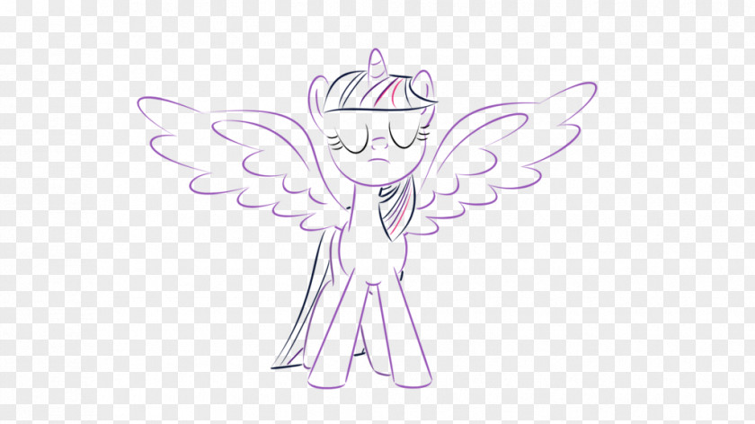 Sparkling Vector Winged Unicorn Twilight Sparkle Illustration Sketch PNG