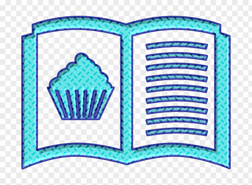 Sweet Recipes Opened Cooking Book Icon Kitchen PNG